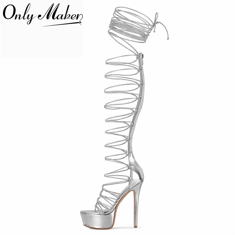 Sandali gladiatore con plateau - Sandal Strappy Heeled recensione e prezzo